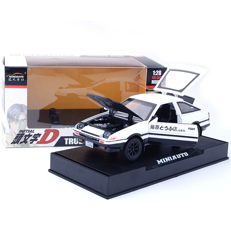 Zhenwei TRUENO AE 86 сплава литья под давлением модели автомобиля отступить игрушечный