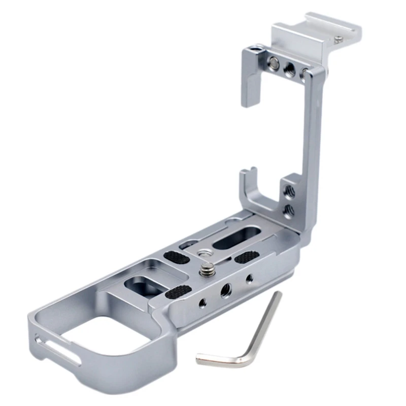 

Quick Release Plate,for Sony A7C Camera L Bracket Quick Release Base with Hot Shoe Vertical Camera L Bracket