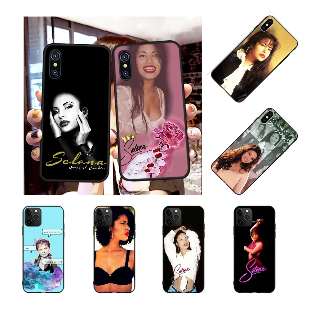 NBDRUICAI Selena Quintanilla мягкий силиконовый черный чехол для телефона iPhone 11 pro XS MAX 8 7 6 6S Plus X