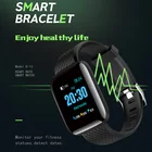 Мужские и женские умные часы, спортивные водонепроницаемые Смарт-часы с сенсорным экраном и пульсометром для Android и IOS, 2019