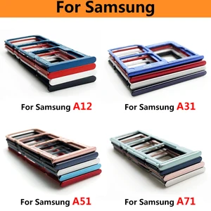 NEW Micro Nano SIM Card Holder Tray chip Slot Holder Adapter Socket Dual Card For Samsung A12 A31 A5 in India