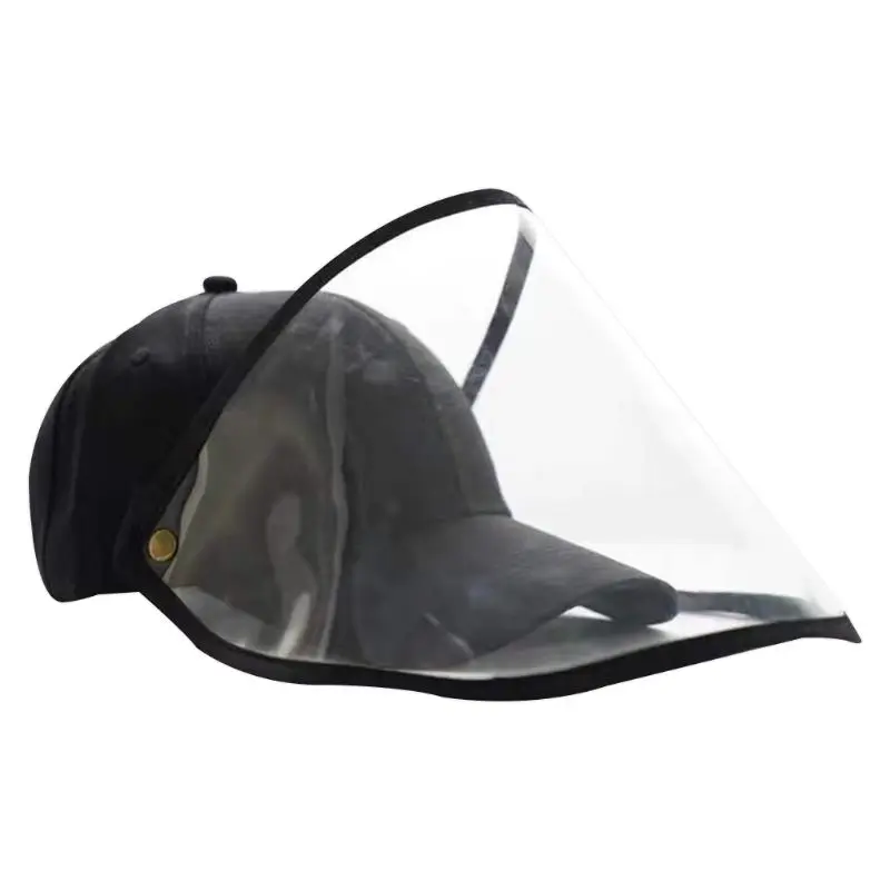

Anti pollution Anti-fog Saliva removable baseball cap protective cover Mask Hat 649C