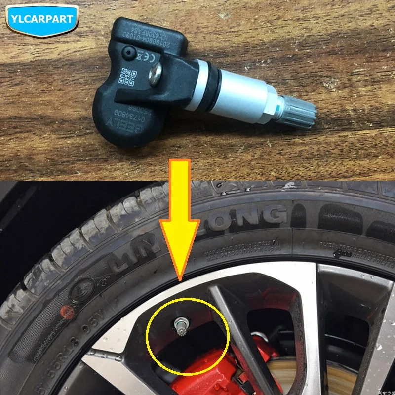 Датчик давления в шинах автомобильных колес для Geely Coolray Proton X50 BinYue SX11 Emgrand X3 GX3 EV350