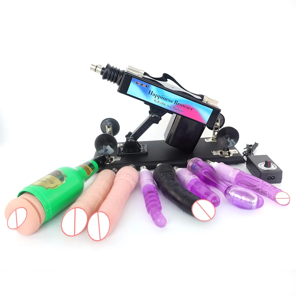 Automatic Sex Machine Vibrators Toys for Men Women 18+ Adults Big Dildo Attachements Cock Penis Anal Plug Female Masturbators | Красота и