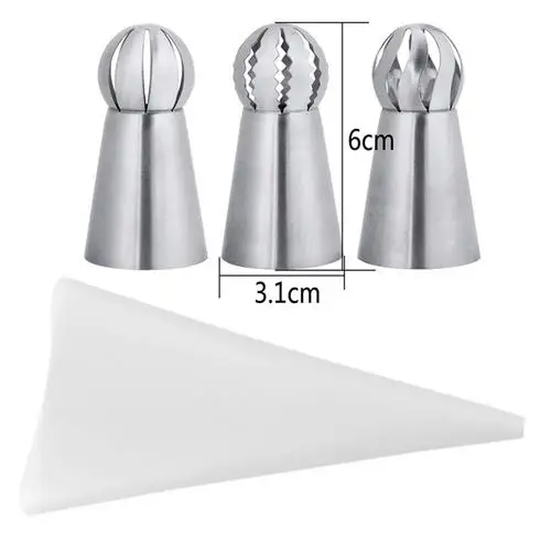 Type 2 White 4PCS 16 шт./компл. силиконовая насадка для айсинга Крем кондитерский мешок+ 14 шт. Нержавеющая сталь насадка насадки-конвертеры для кондитерских насадок форма для выпечки тортов DIY украшения инструменты - Цвет: Type 2 White 4PCS