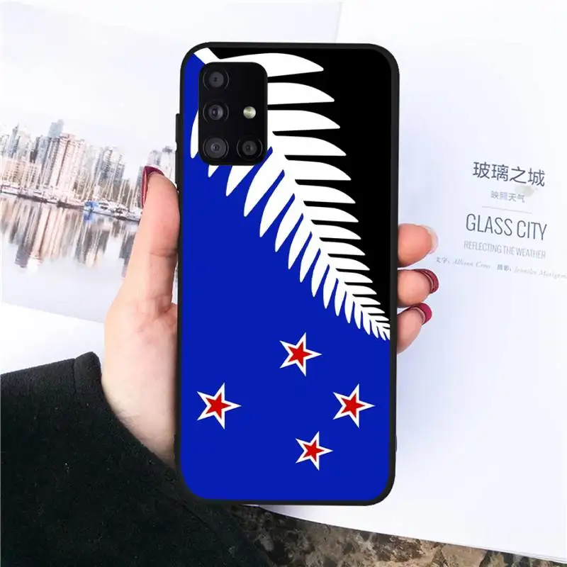 

NZ New Zealand Flag Phone Cases For Samsung galaxy S 7 8 9 10 20 edge A 6 10 20 30 50 51 70 note 10 plus