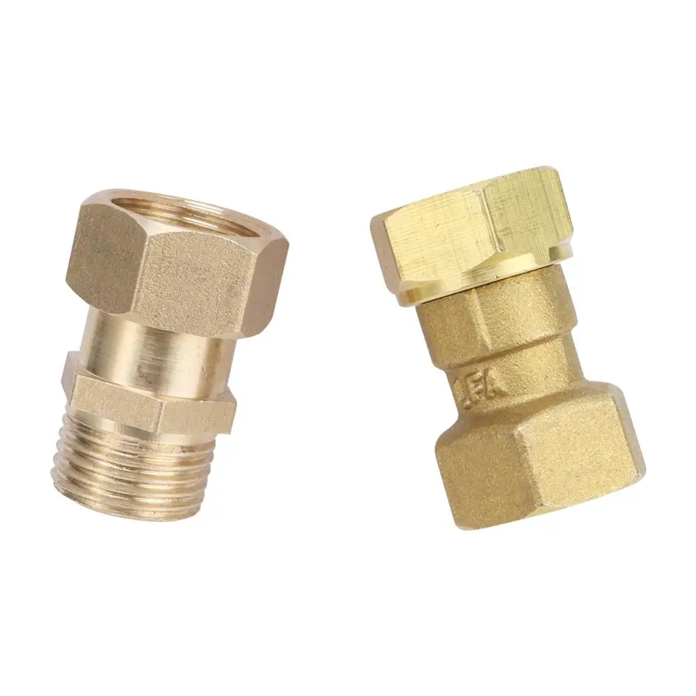 G1/2 Юнион шестигранный прямой соединитель 1/2 "Мужская/Женская резьба латунный
