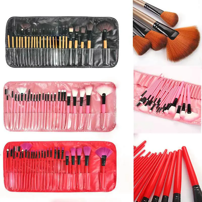 

Kabuki Makeup Brushes Set Make up 24PCS Professional Cosmetic Tool