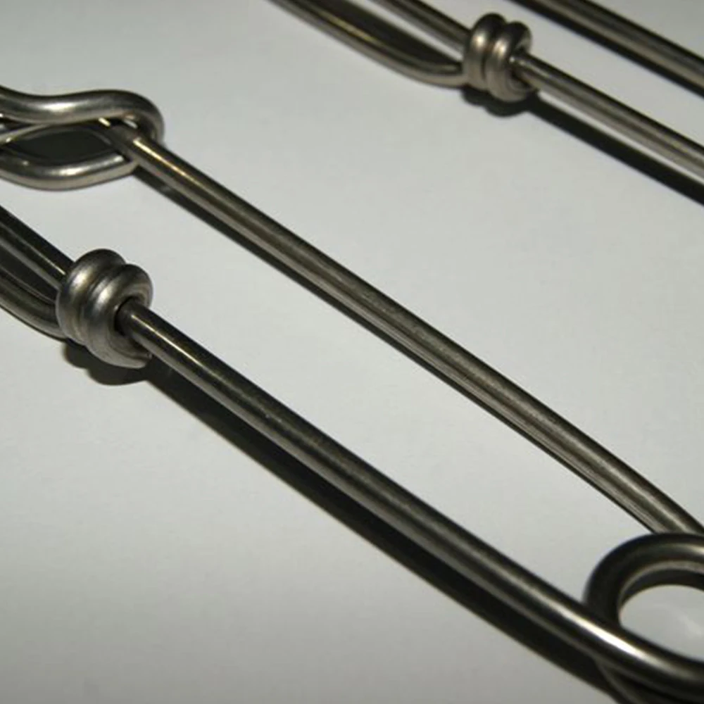

10Pcs Heavy Duty Stainless Steel Longline Close Eye Snap Clips Long Line Fishing