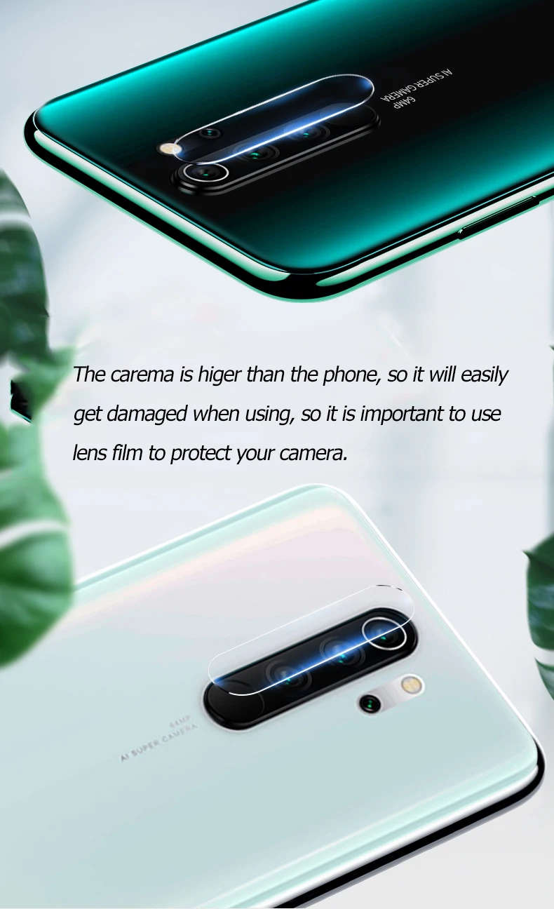 Пленка для объектива камеры для Xiaomi Redmi Note 8 Pro 7 Pro K20 Pro, защита задней камеры из закаленного стекла, Защитная пленка для объектива телефона