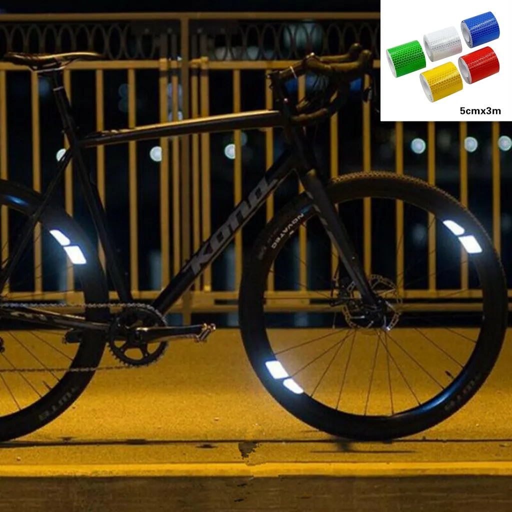 Светоотражающая клейкая лента для велосипеда светоотражающая MTB велосипедный
