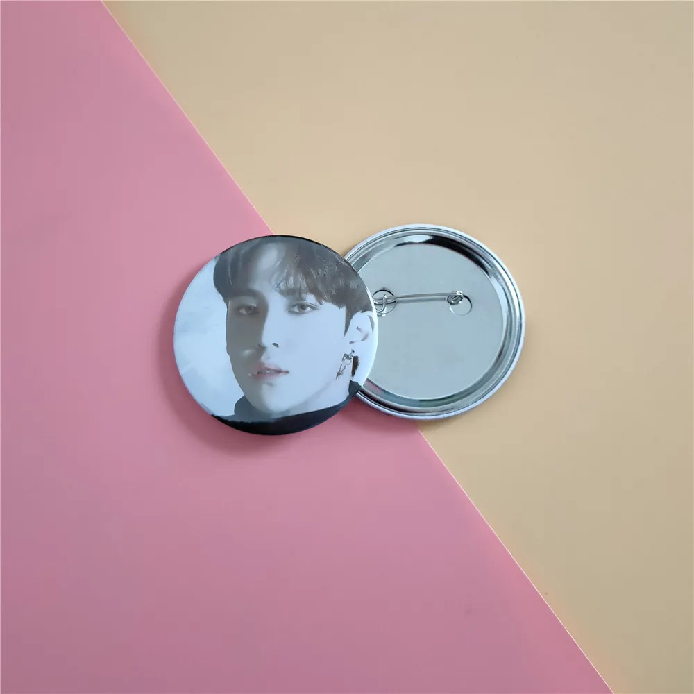 1 шт. Kpop ATEEZ значок для возвращения нового альбома ответа 58 мм сплав HD фотоальбом