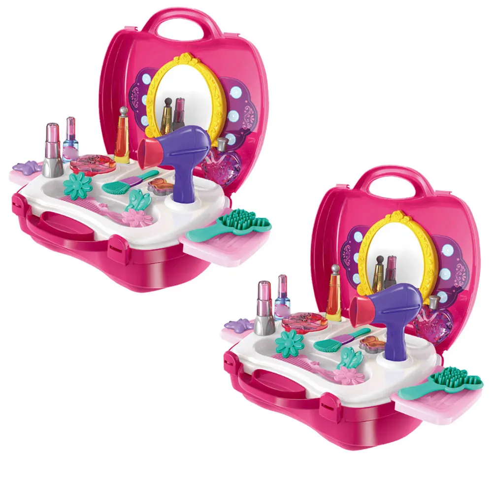 1 комплект детская коробка для макияжа игрушки мини ювелирные изделия туалетный