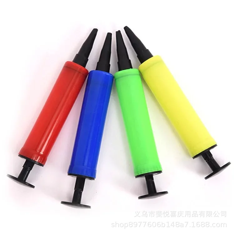 Портативный мини насос ручной работы надувная трубка маленький воздушный шар