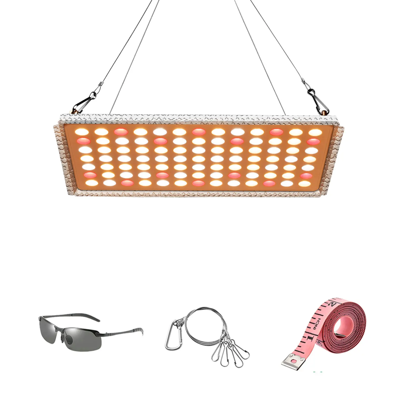 Samsung LM281b+ Full Spectrum 600W LED Grow Light With Reflector High Lux Grow Panel For Plants Seedling, Veg and Blooming