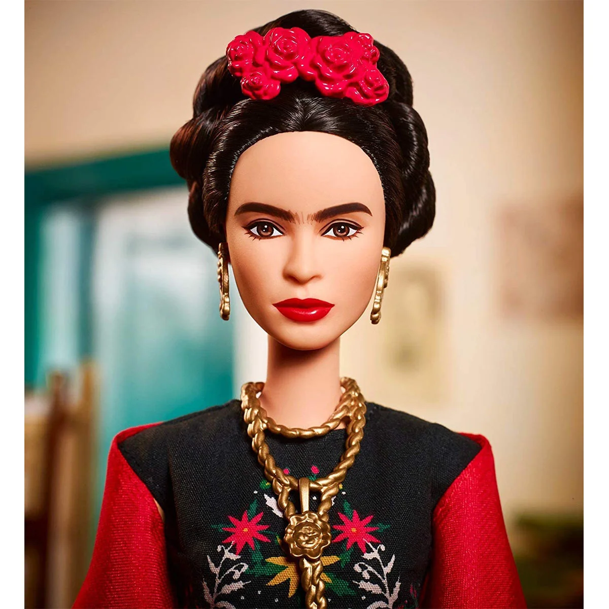 

Barbie Inspiring Women Series Aviator Amelia Earhart Painter Frida Kahlo Collectors Doll for Girl Gift FJH65