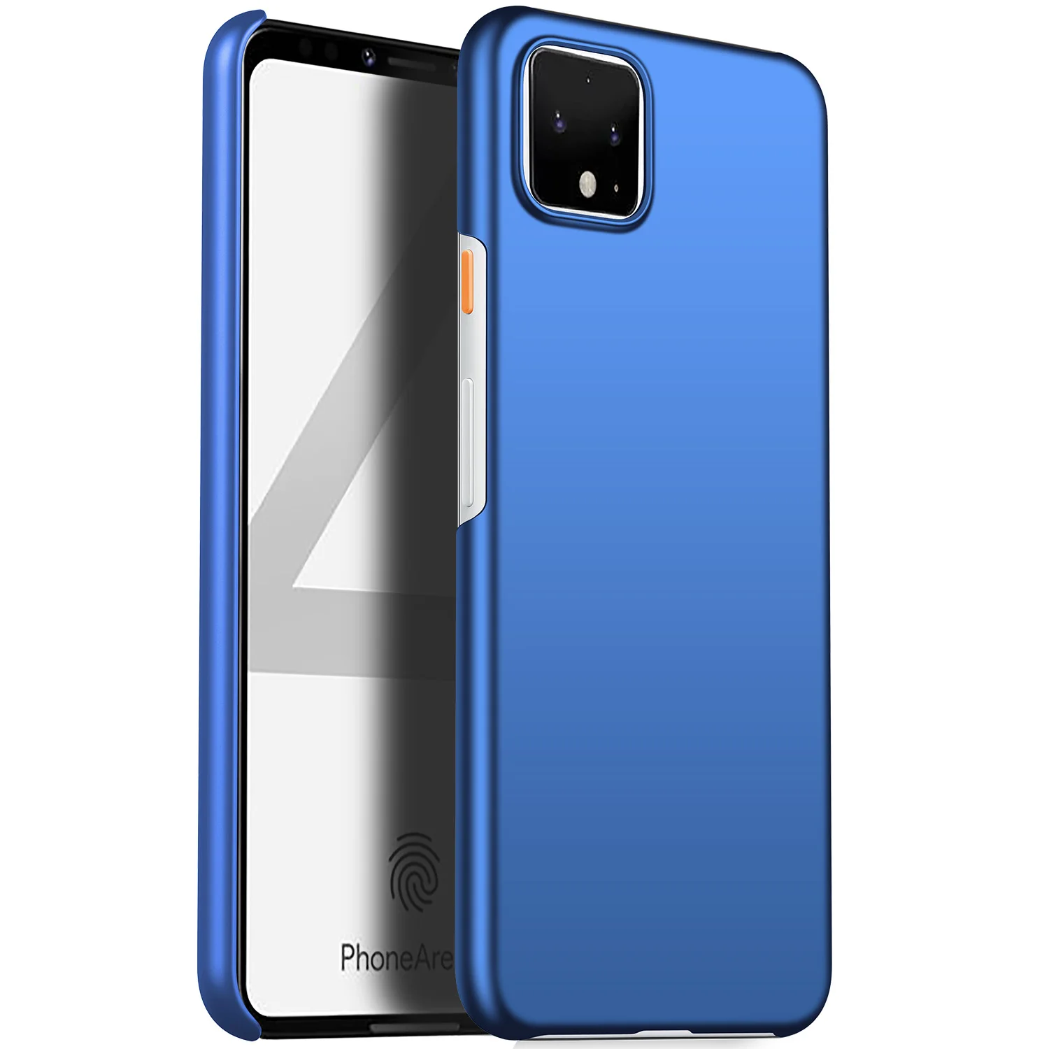 Синий Чехол для Google Pixel 4/Google Pixel 4 XL, ультратонкая Минималистичная тонкая защитная задняя крышка-чехол для телефона для Google Pixel 4 - Цвет: Синий
