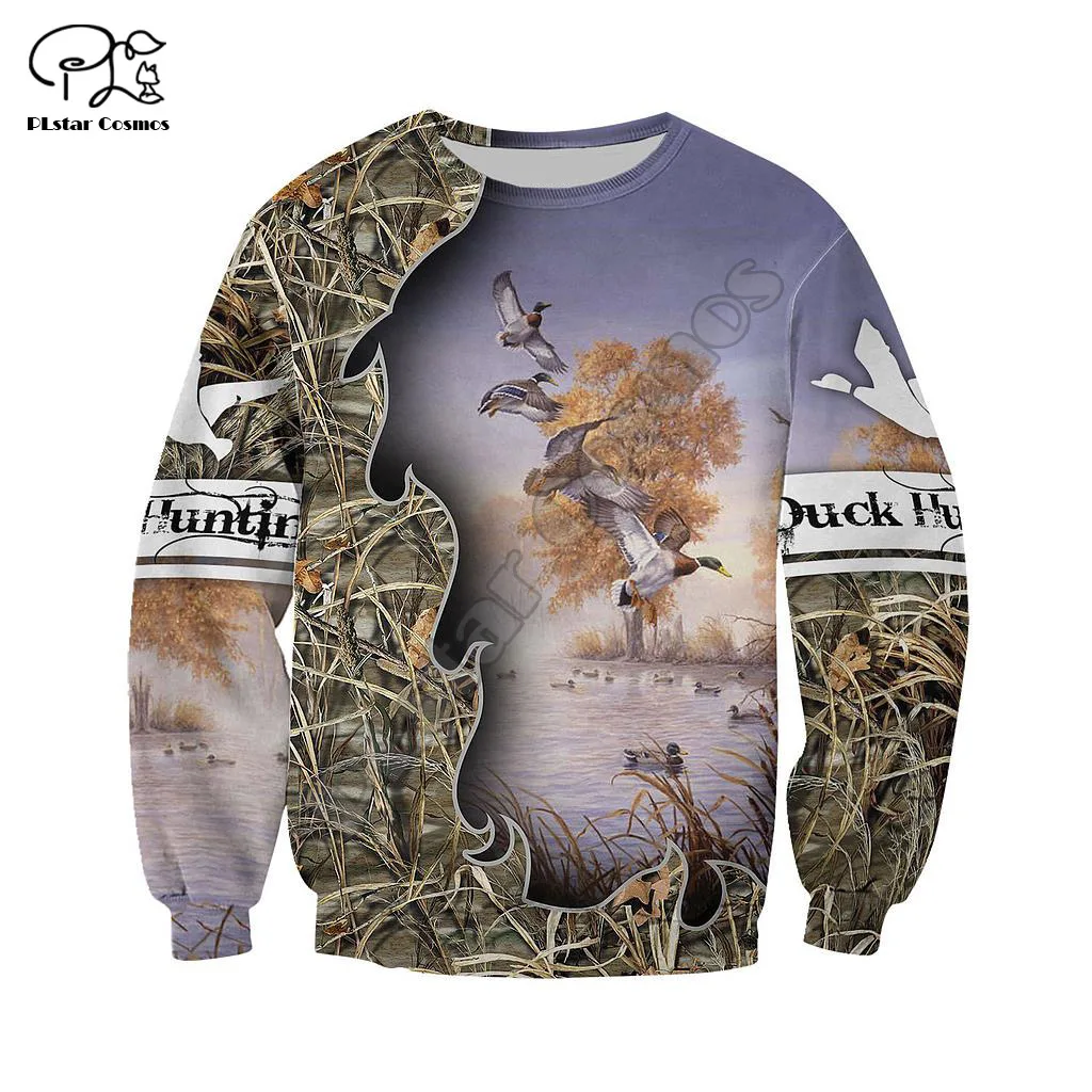 

PLstar Cosmos 3DPrint Duck Dog Hunting Hunter Unisex Funny Men And Women Harajuku Streetwear Hoodies/Zip Hoodie/Sweatshirt/a17