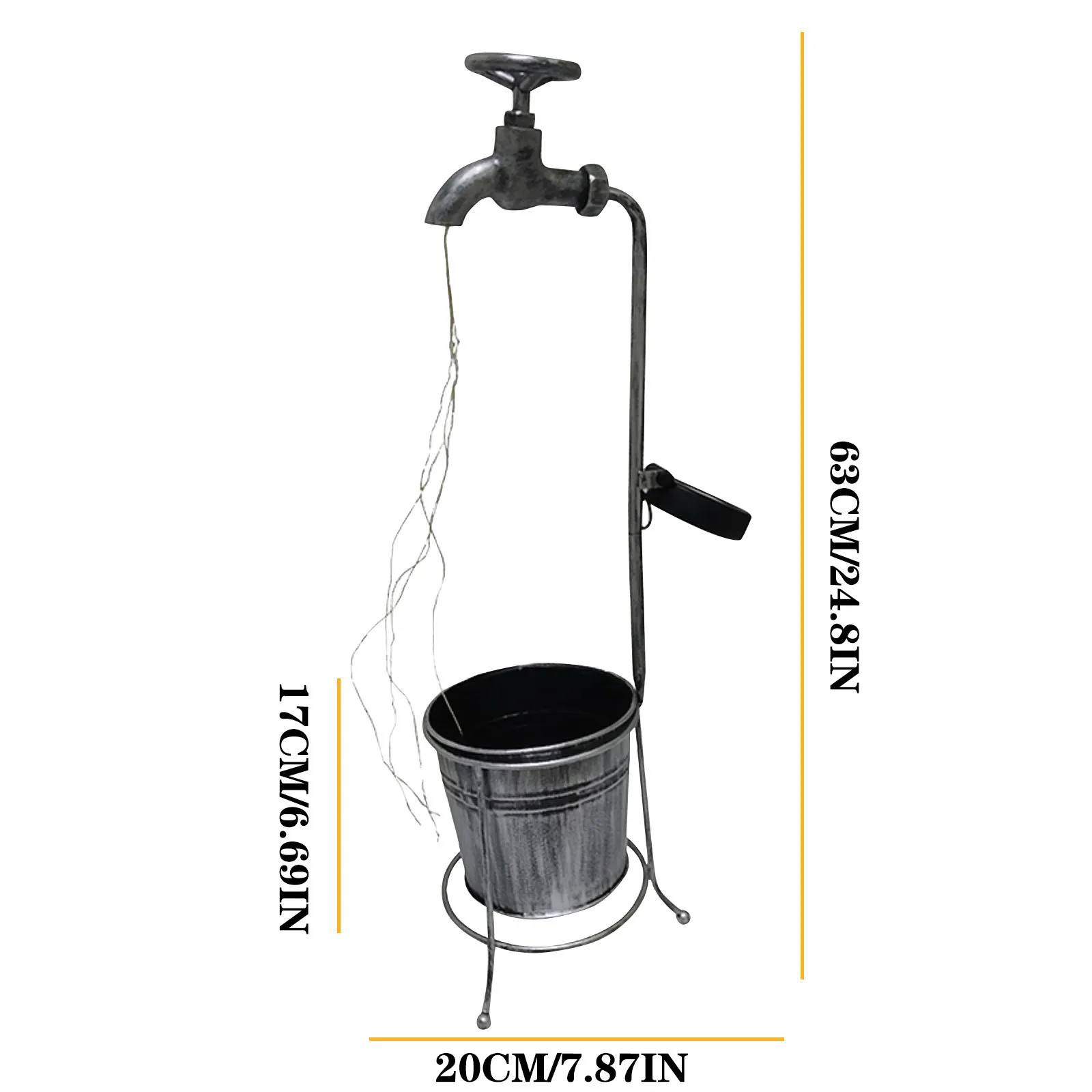 

Garden Art Light Decoration Outdoor Gardening Lawn Lamp Creative Lamp Sprinkles Star Type Shower Watering Can Garden Decor 2021