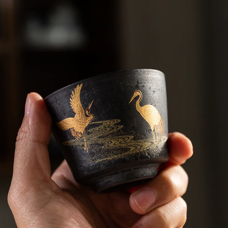

Japanese-style Stoneware Cups Individual Cups Of Tea Bone China Tea Ceremony Set Handy Gift Tea Set Pottery