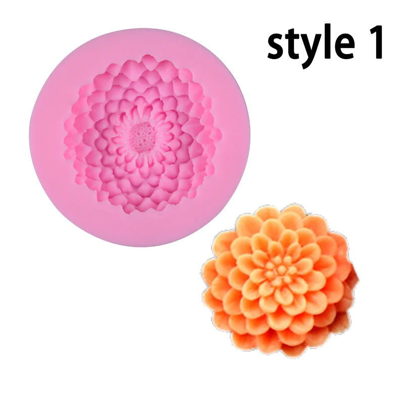 FUNBAKY силиконовая форма для изготовления мыла формы буханки в форме цветка