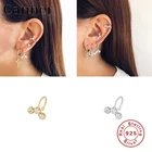 Каффы женские из серебра 925 пробы, с фианитами AAAAA, 1 шт.