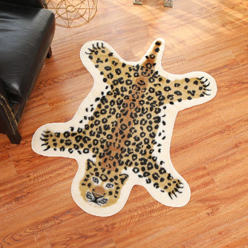 Ковры в леопардовом стиле для гостиной спальни детской комнаты коврики домашний