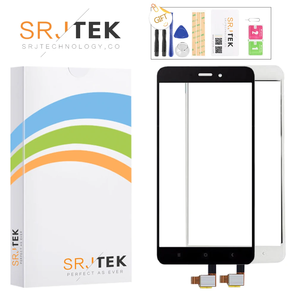 Сенсорный экран 5 дюйма стеклянная панель дигитайзера для Xiaomi Hongmi Note 4 / Redmi Red Rice