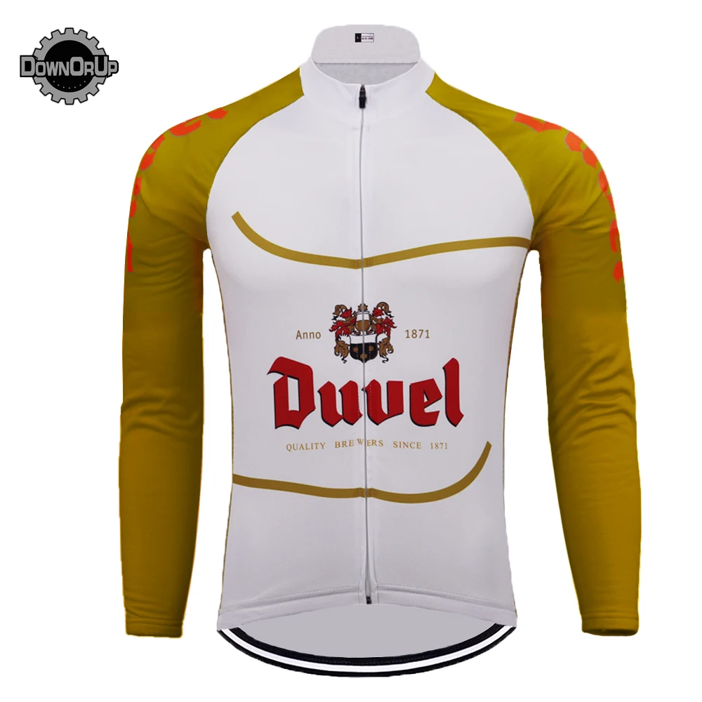 Мульти Ретро Классический Велоспорт Джерси мужские с длинным рукавом