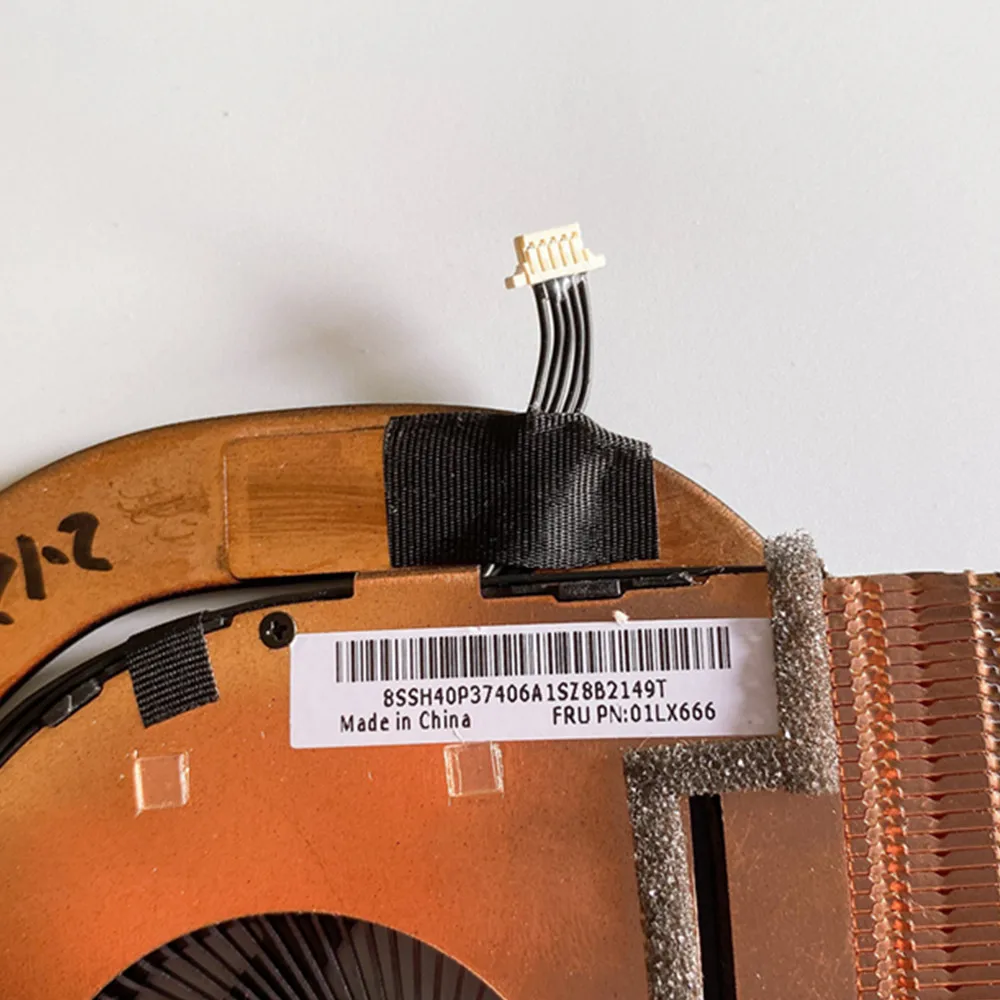 neworig lenovo thinkpad x280 laptop cpu radiator fan uma thermals heatsink fan 01lx665 01lx666 100 test free global shipping