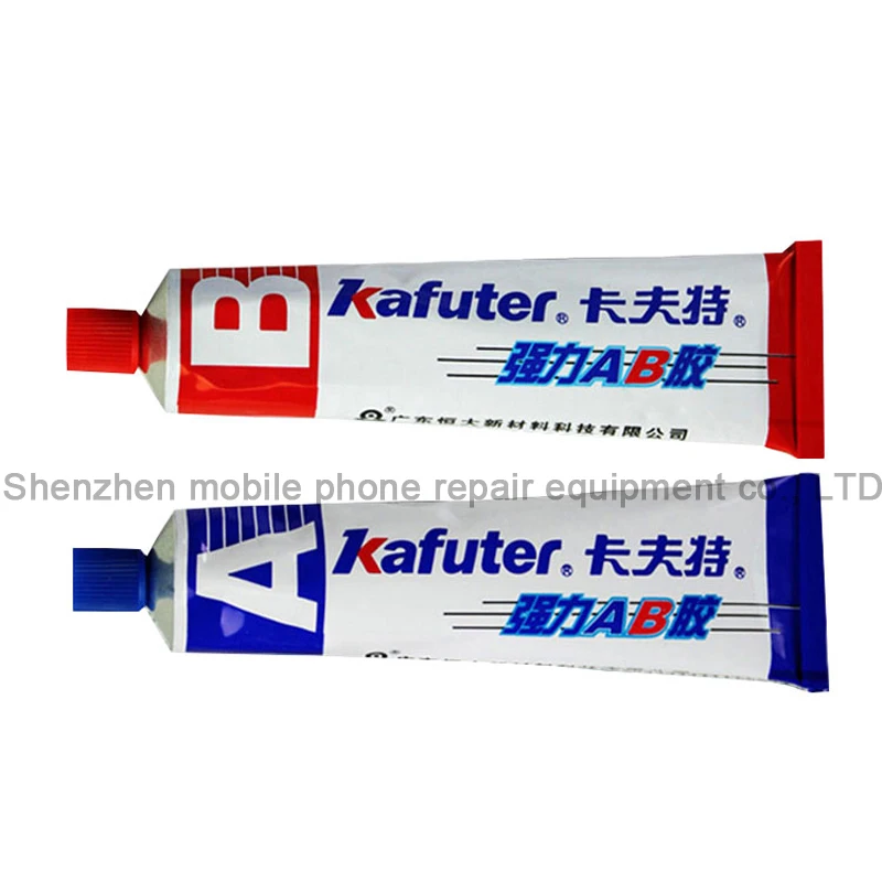 Kafuter 70 г AB Клей водонепроницаемый прочный клей акрилатная структура клей для стеклянного металла нержавеющий быстросохнущий клей