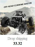 Дропшиппинг CYSINCOS RC автомобиль 4WD Rock Crawlers вождение автомобиля двойные двигатели привод Bigfoot автомобиль пульт дистанционного управления модель автомобиля внедорожник