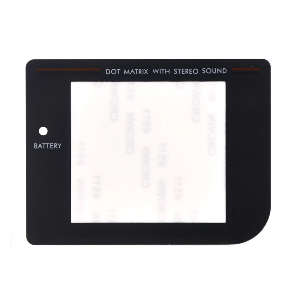 5 шт. сменные Пластиковые Стеклянные линзы экрана для GB GameBoy|screen replacement|screen glassscreen