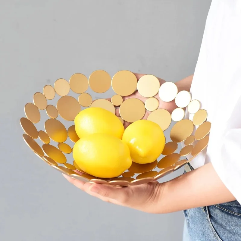 Новая Корзина для фруктов в скандинавском стиле современная роскошная корзина