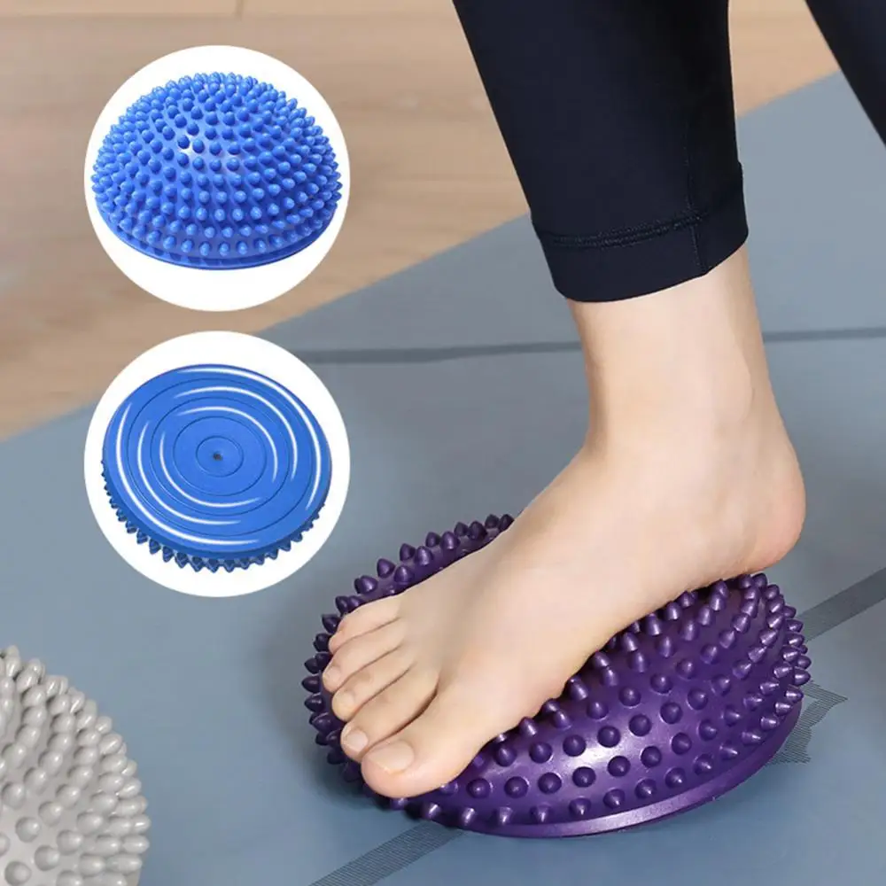 

Half-ball Muscle Foot Body Exercise Stress Release Fitness Yoga Massage Ball Health Yoga Training Accessories