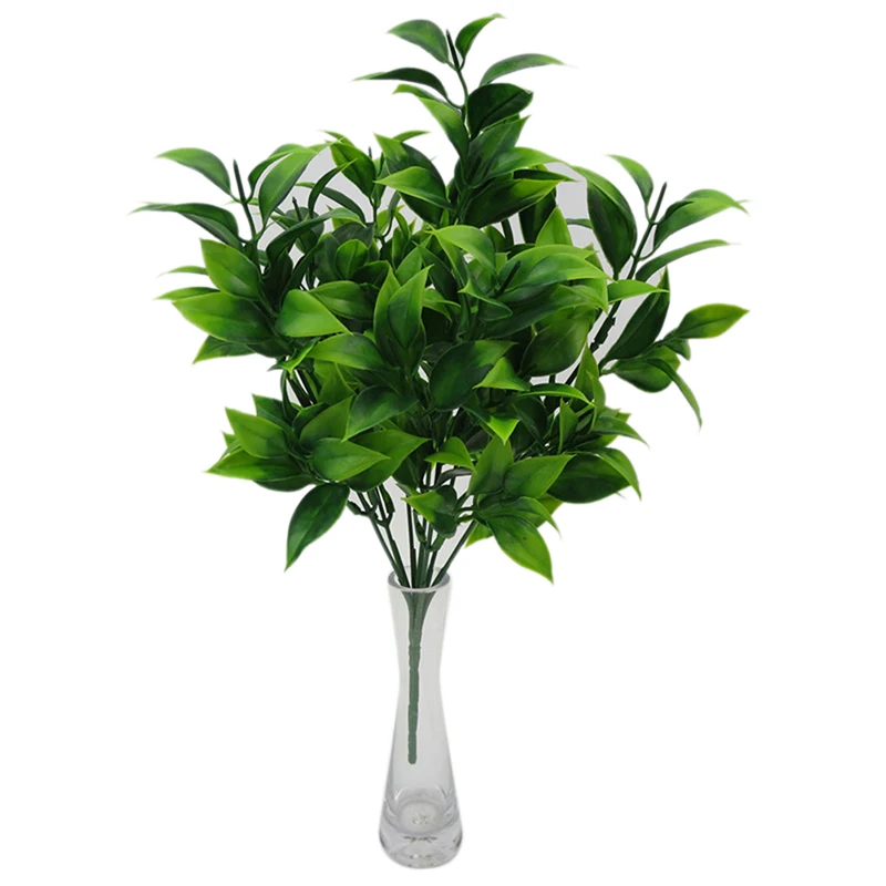 Искусственные растения для сада искусственные эвкалипта 7 веток украшения дома и