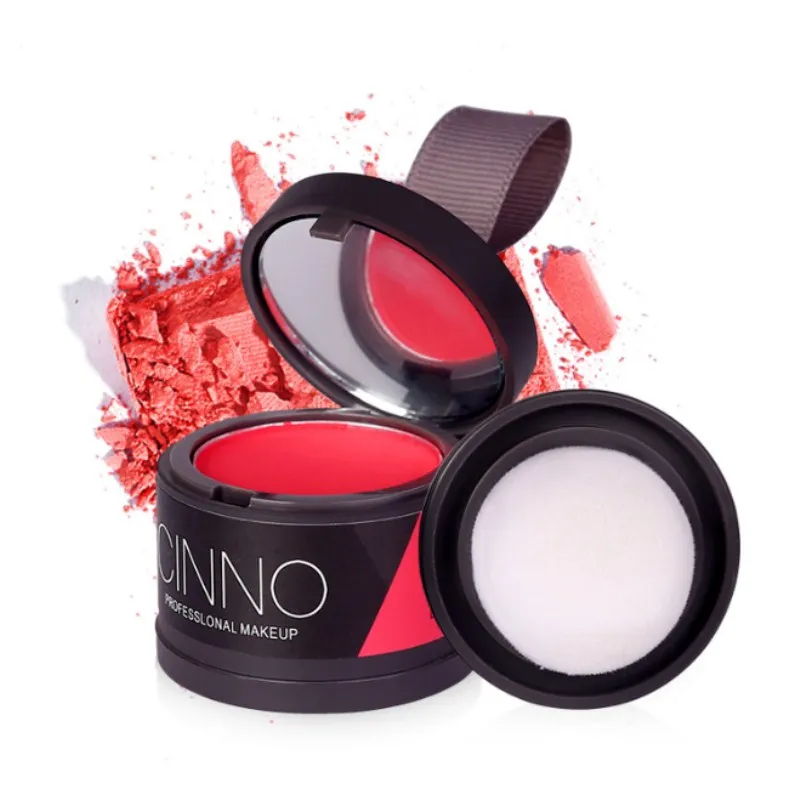 1 шт. 4 цвета профессиональный макияж румяна осметическая натуральная основа