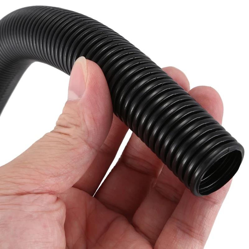 Черная пластиковая 20 мм внутренняя труба гибкая гофрированная трубка 5