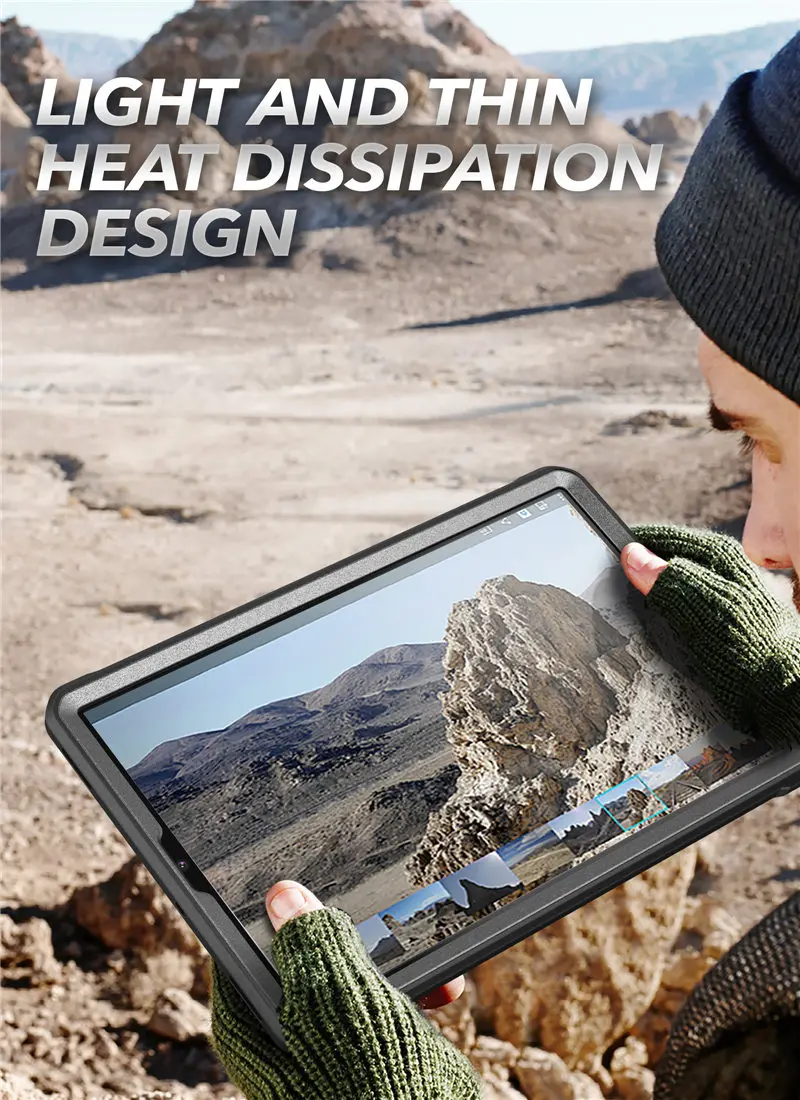 Чехол для Galaxy Tab S6 10,5 дюймов() SM-T860/T865/T867 SUPCASE UB Pro Прочный чехол со встроенной защитной пленкой