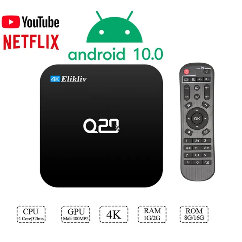 Android TV Box 10 0 2 Гб 16 4K 3D медиаплеер ip tv Franch/Spain/brasil/Poland Netflix 4G 5GHz Wifi телеприставка Smart
