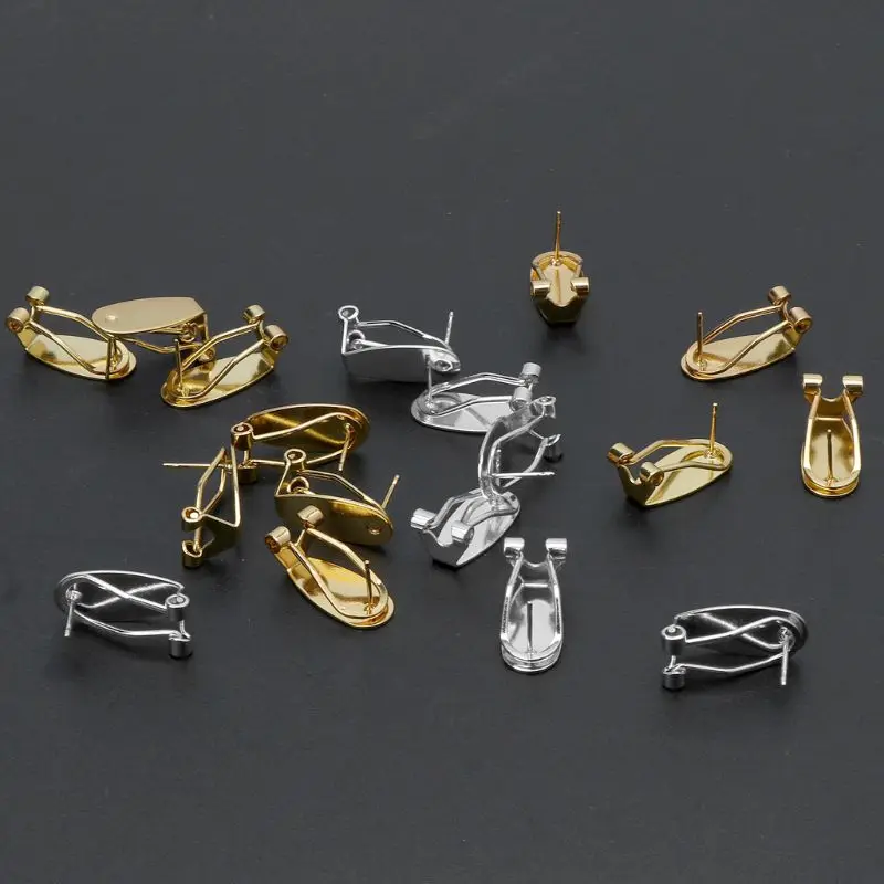 20 шт. клипсы для сережек не пирсинг ювелирные изделия ушей | Украшения и