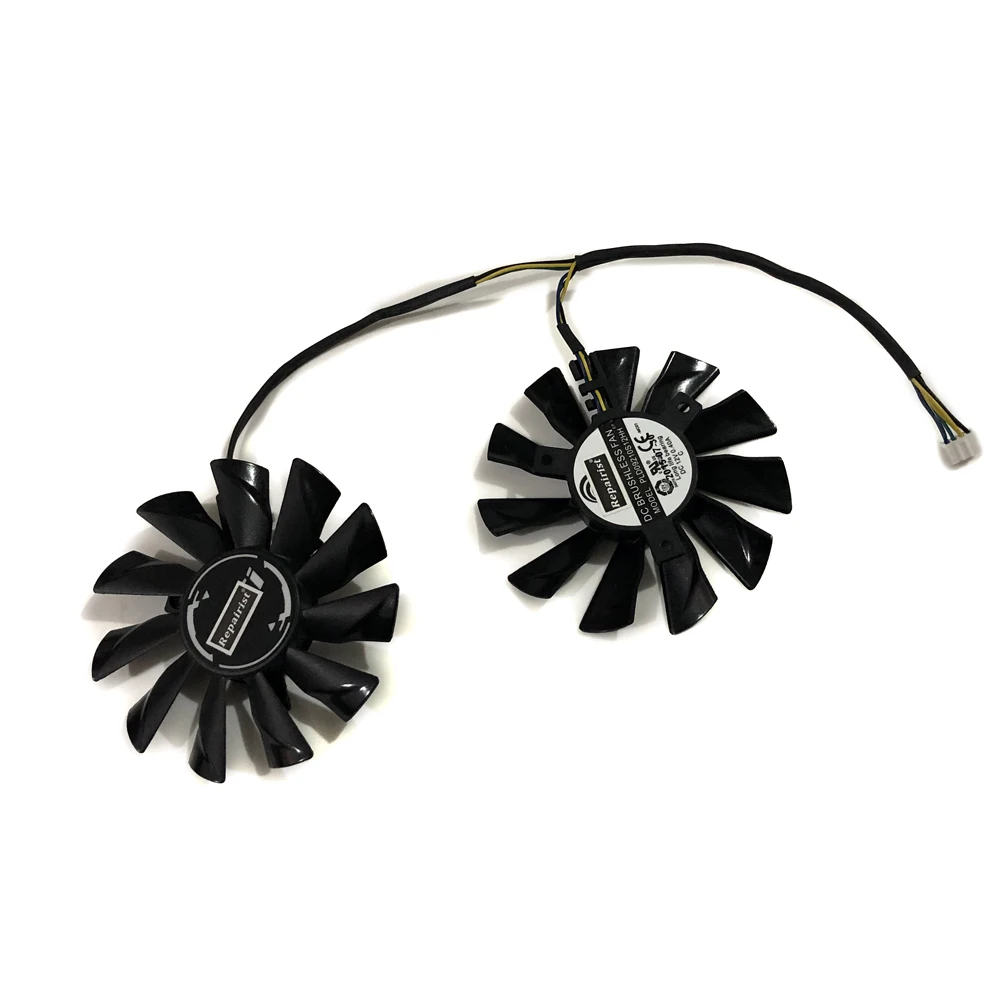1 комплект PLD09210S12HH GTX960 охлаждающий вентилятор GPU для MSI GeForce GTX 950 2GD5T OCV2 960 Grahics