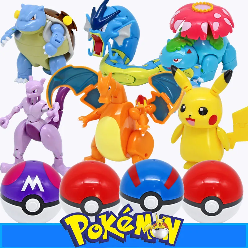 Takara Tomy Покемон Pokeball из японского мультфильма &quotПокемон&quot японский мультфильм