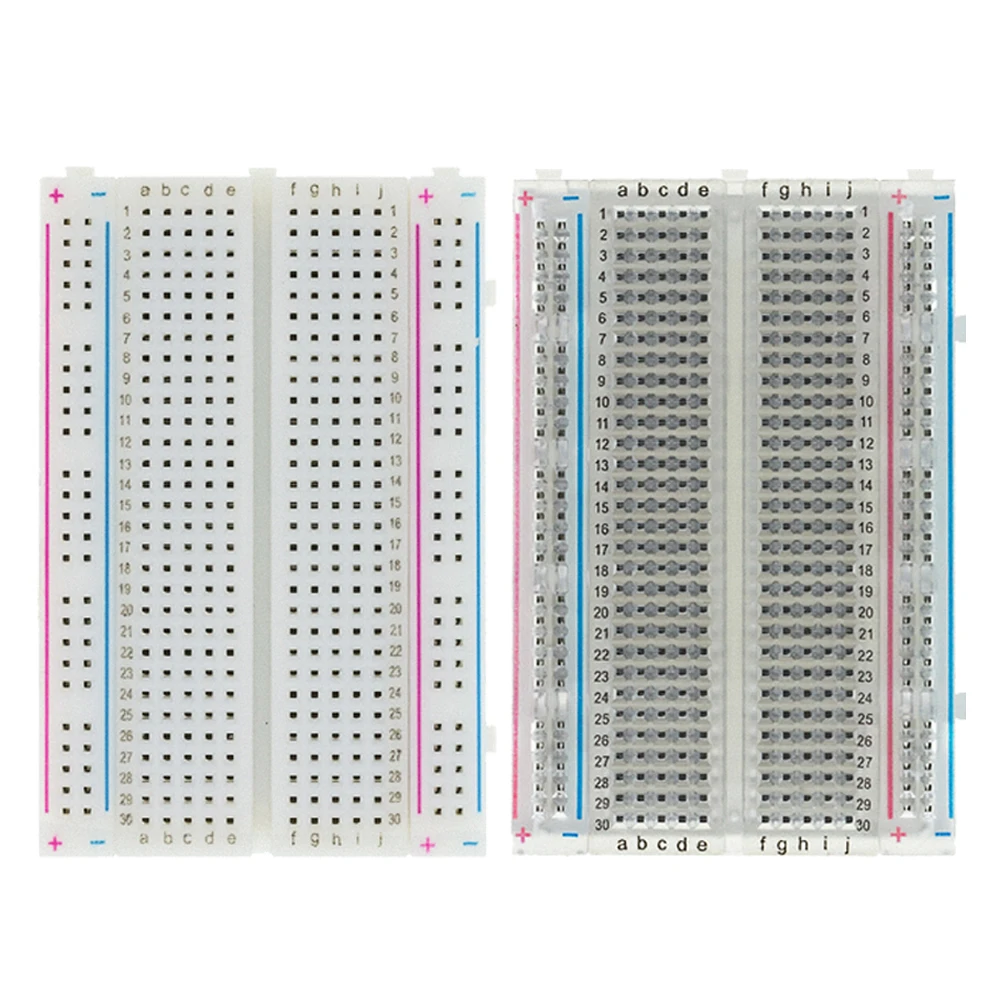 Миниатюрная хлебная доска/макетная плата 8 5 см x 400 отверстий для Arduino 1 шт. |