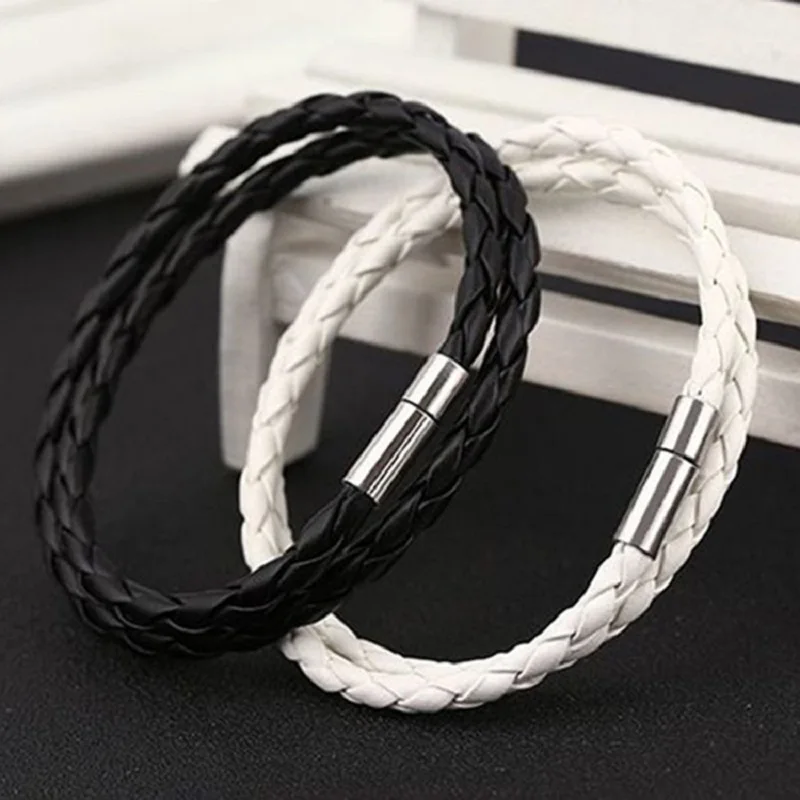

Bracelet Leather Rope Bracelet weaving pendulum