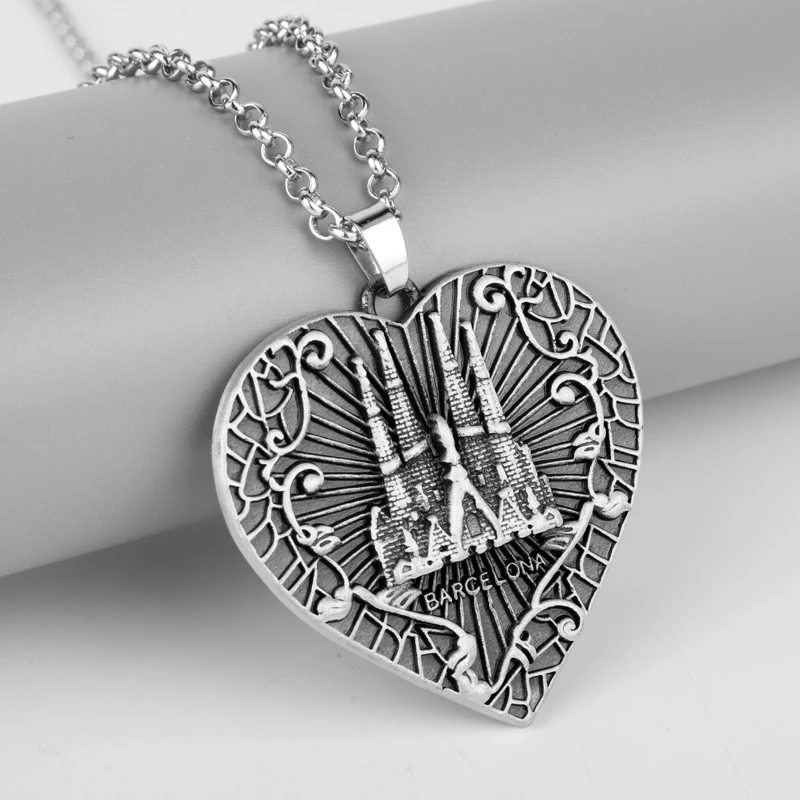 Подвески HANCHANG сделай сам ювелирные изделия замок храм Барселона Саграда в форме