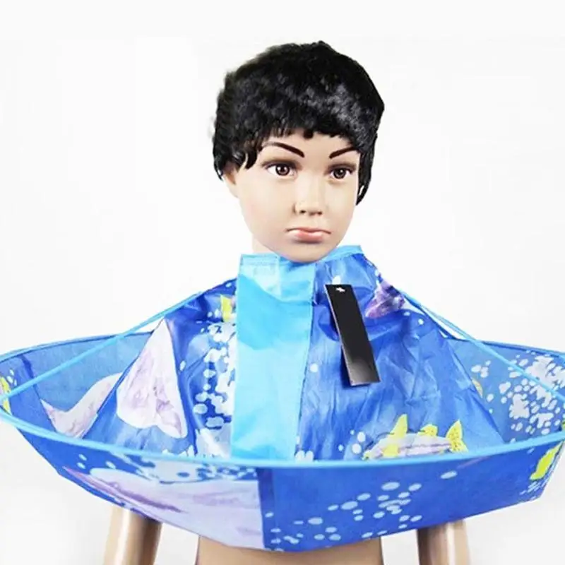 

Salon Family Kids Haircut Hairdresser Hair Cutting Styling Accessories Cape Cloak Clothes Haircut Gown Apron cape