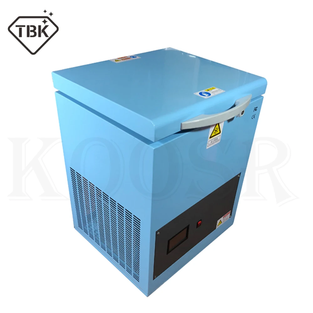 -180 градусов TBK Профессиональный Mass -180C LCD сенсорный экран морозильная