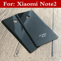 for xiaomi mi note 2 battery cover rear glass door housing replacement for mi note2 battery cover back glass case