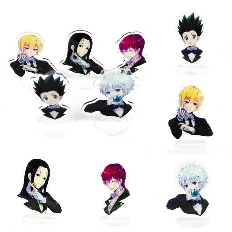 

Classic Anime Hunter * Hunter Stand Sign Accessories Acrylic Stand Figure Cosplay Desk Decor For Student Birthday Gifts Pendant